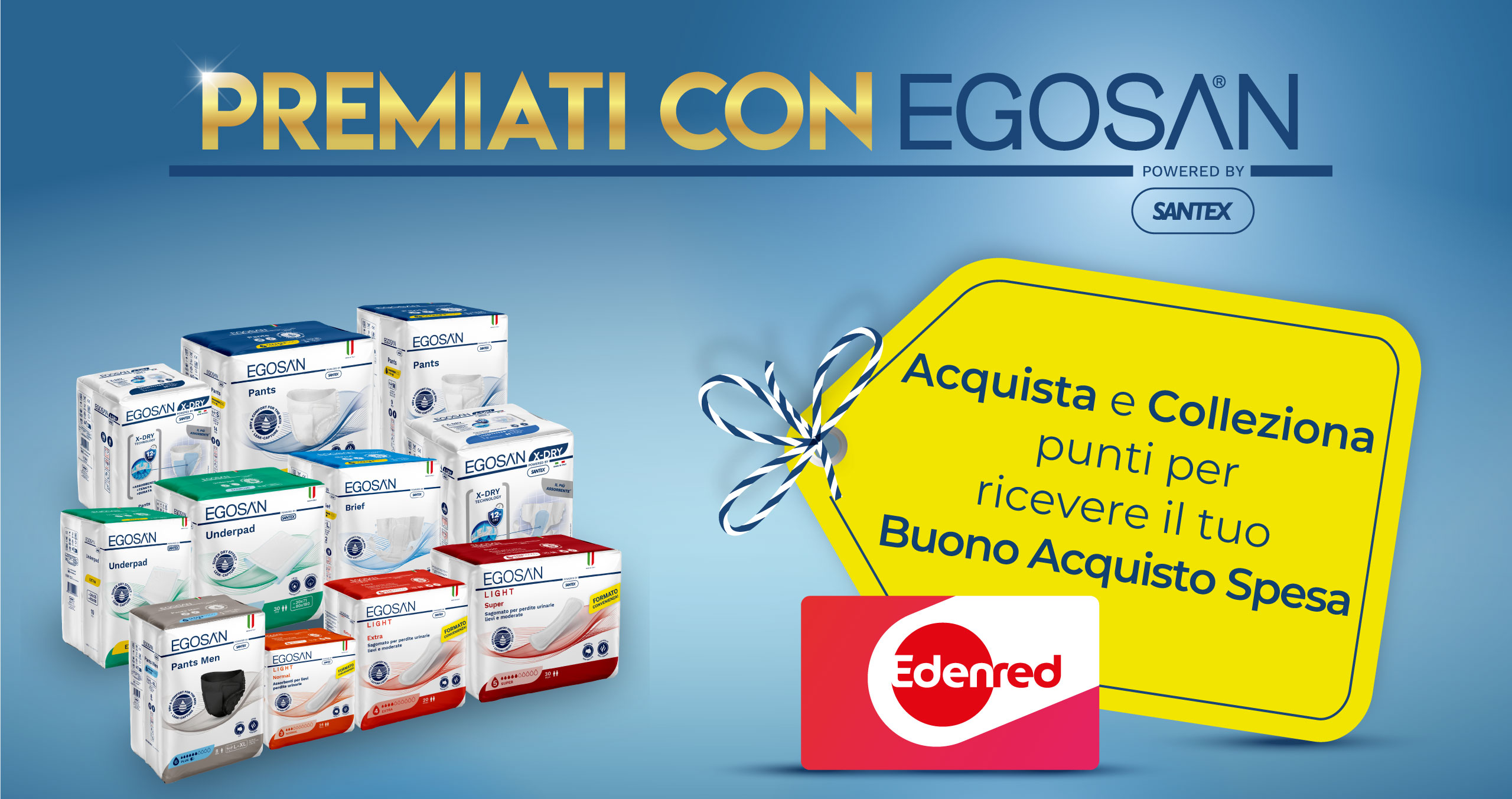 Key Visual collection Premiati con Egosan